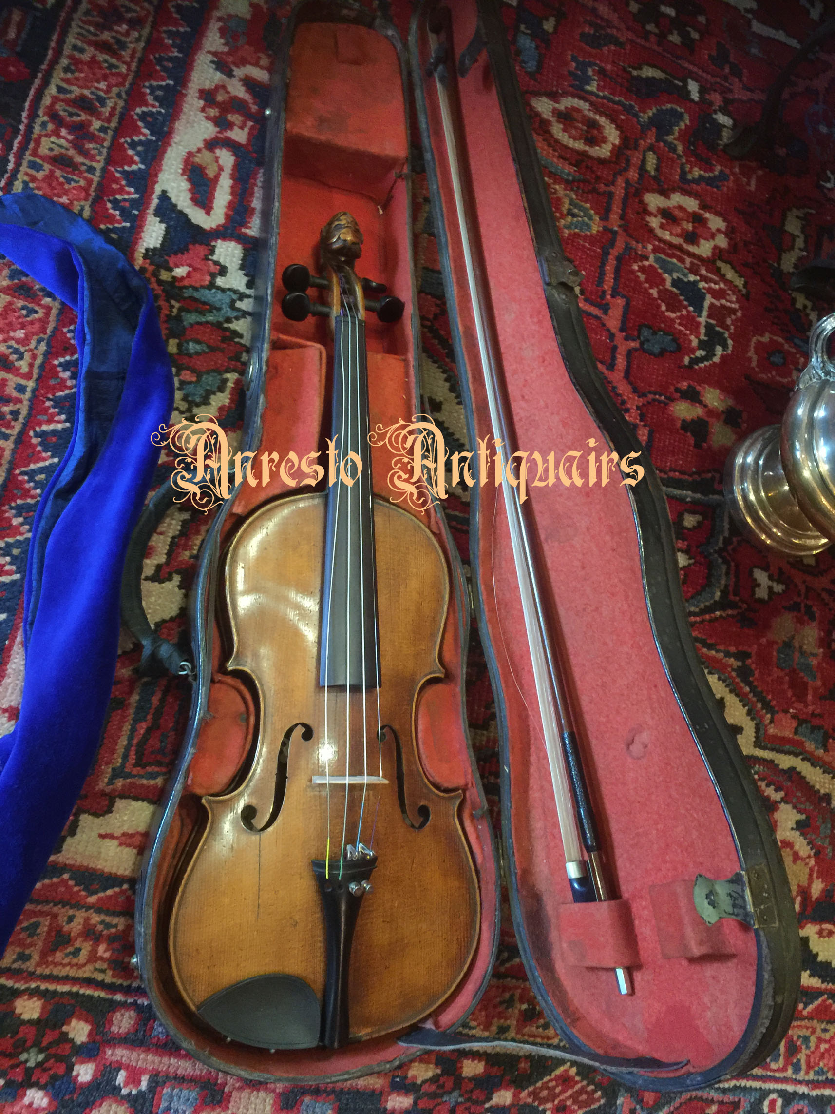 ~klik vergroting~ Antieke Italiaanse viool