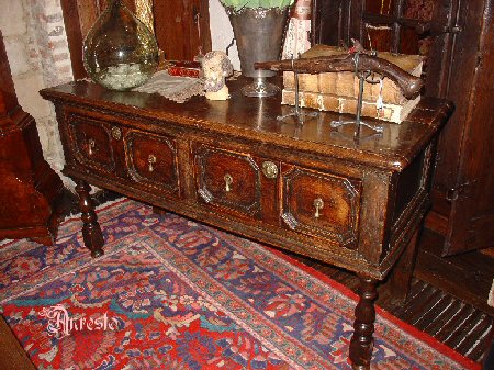 17th century ENGLISH WALL TABLE antique