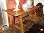 ~click to enlarge~  antique Spanish Trestle Table