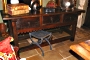 ~click to enlarge~   1650 antique Spanish table chestnut 