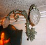 ~ click to enlarge ~ antique renaissance style wall lamp  ~