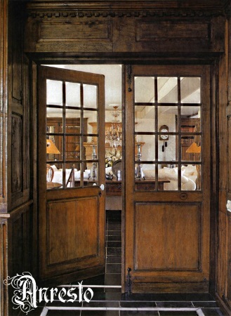 Ardeense landelijke vitrinedeuren