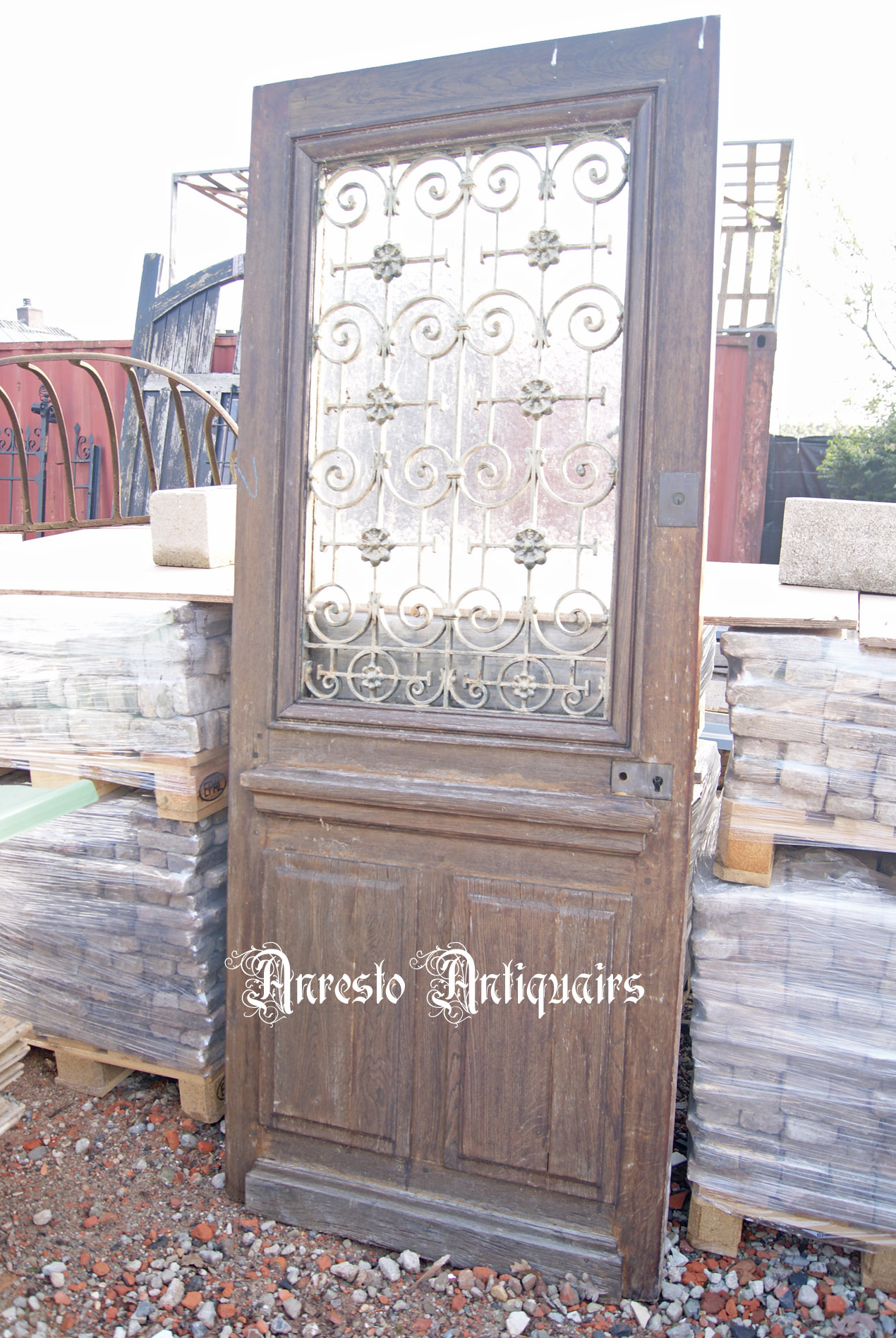 Antieke Ardeense voordeur