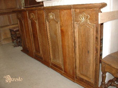 Franse lambrisering 17de eeuws