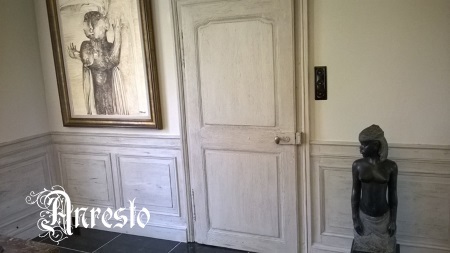 Landelijke muurlambrisering