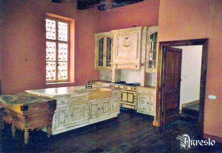 keuken gepatineerd afgewerkt