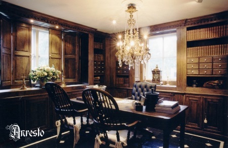 Bibliotheek Samengesteld uit oude 18de eeuwse materialen